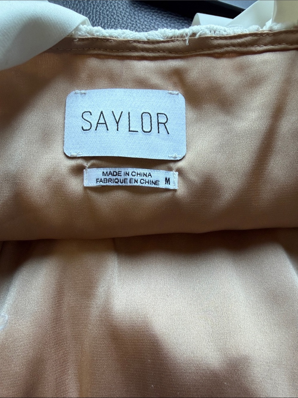 Saylor Marcella Flapper Dress White - Picture 12 of 16